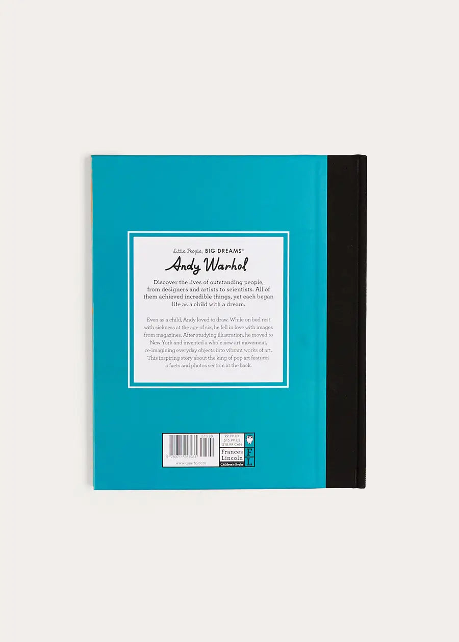 Little People, Big Dreams Andy Warhol Book BOOKS from Pepa London