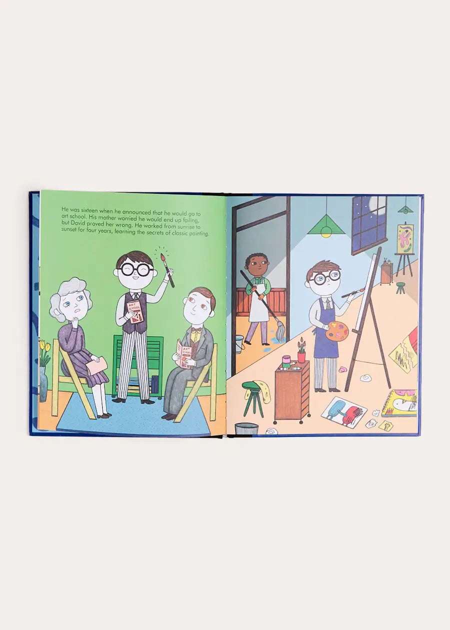 Little People, Big Dreams David Hockney Book BOOKS from Pepa London