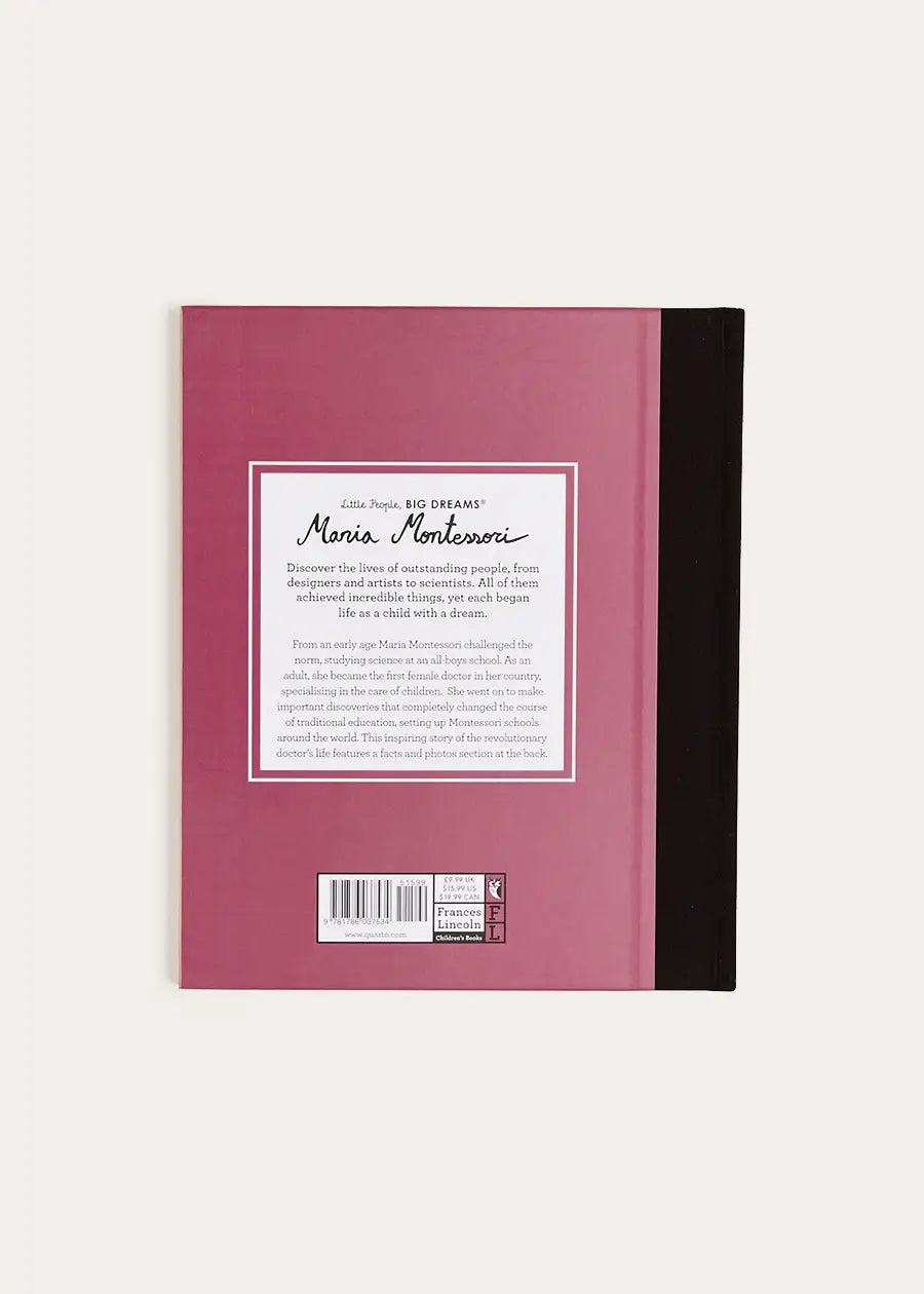 Little People, Big Dreams Maria Montessori Book BOOKS from Pepa London