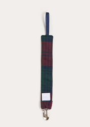 Grovesnor Tartan Dummy Clip Dummy Clip in Red (OS) Accessories from Pepa London