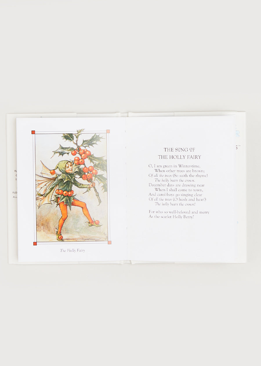 Winter Flower Fairies Book in White BOOKS from Pepa London