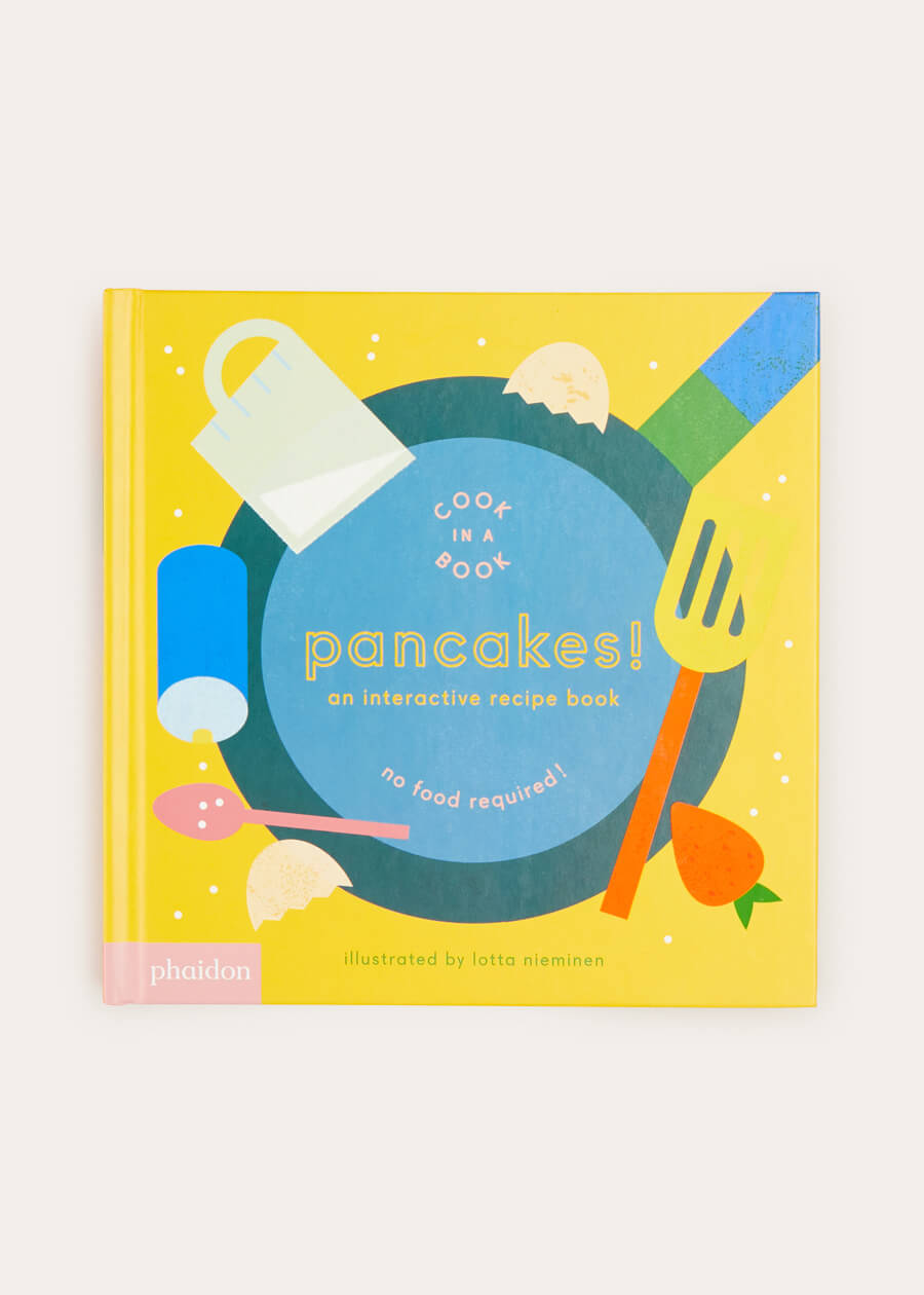 Cook In A Book - Pancakes Book in Yellow BOOKS from Pepa London