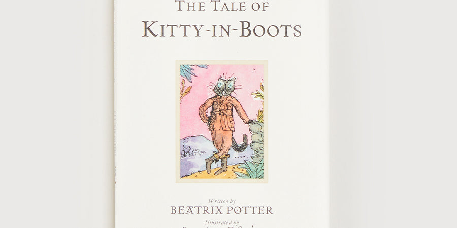 The Tale Of Kitty In Boots Book in White BOOKS from Pepa London