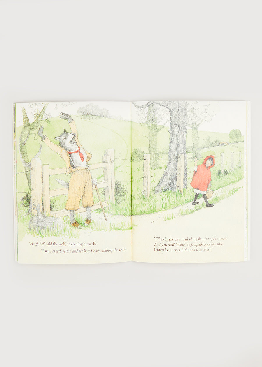 Red Riding Hood Book in Cream BOOKS from Pepa London