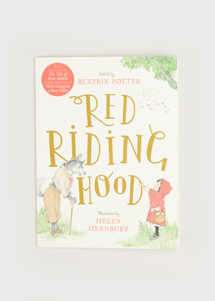 Red Riding Hood Book in Cream BOOKS from Pepa London