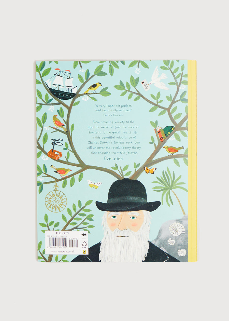Origin Of Species Book in Green BOOKS from Pepa London