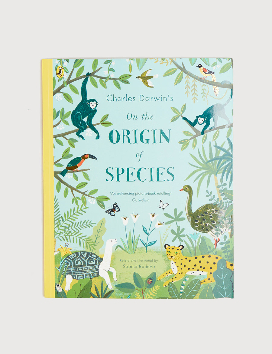 Origin Of Species Book in Green BOOKS from Pepa London
