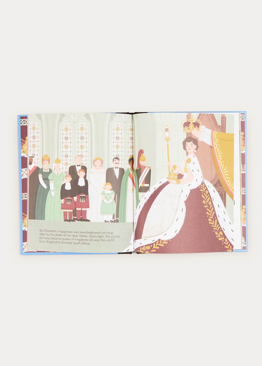 Little People, Big Dreams - Queen Elizabeth Book in Blue BOOKS from Pepa London