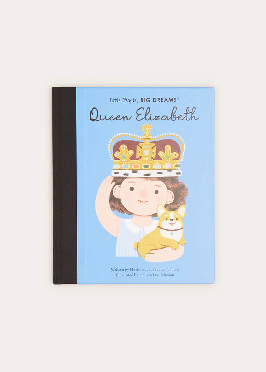 Little People, Big Dreams - Queen Elizabeth Book in Blue BOOKS from Pepa London