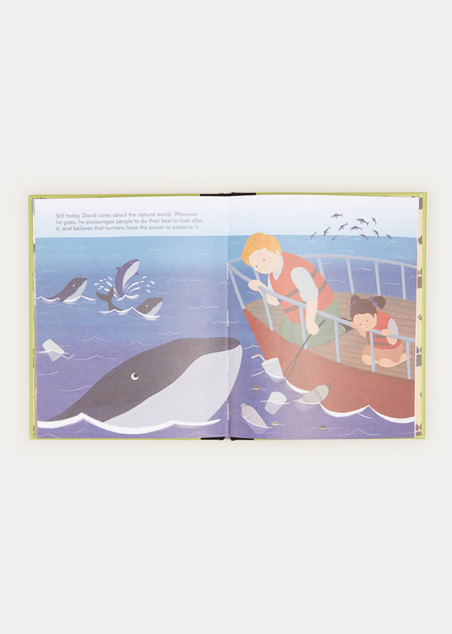 Little People, Big Dreams - David Attenborough Book in Green BOOKS from Pepa London