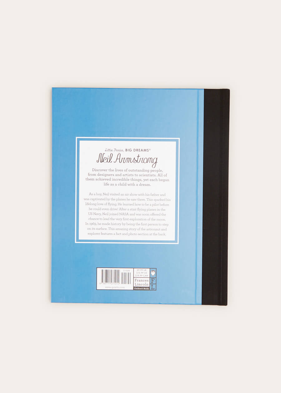 Little People, Big Dreams - Neil Armstrong Book in Navy BOOKS from Pepa London