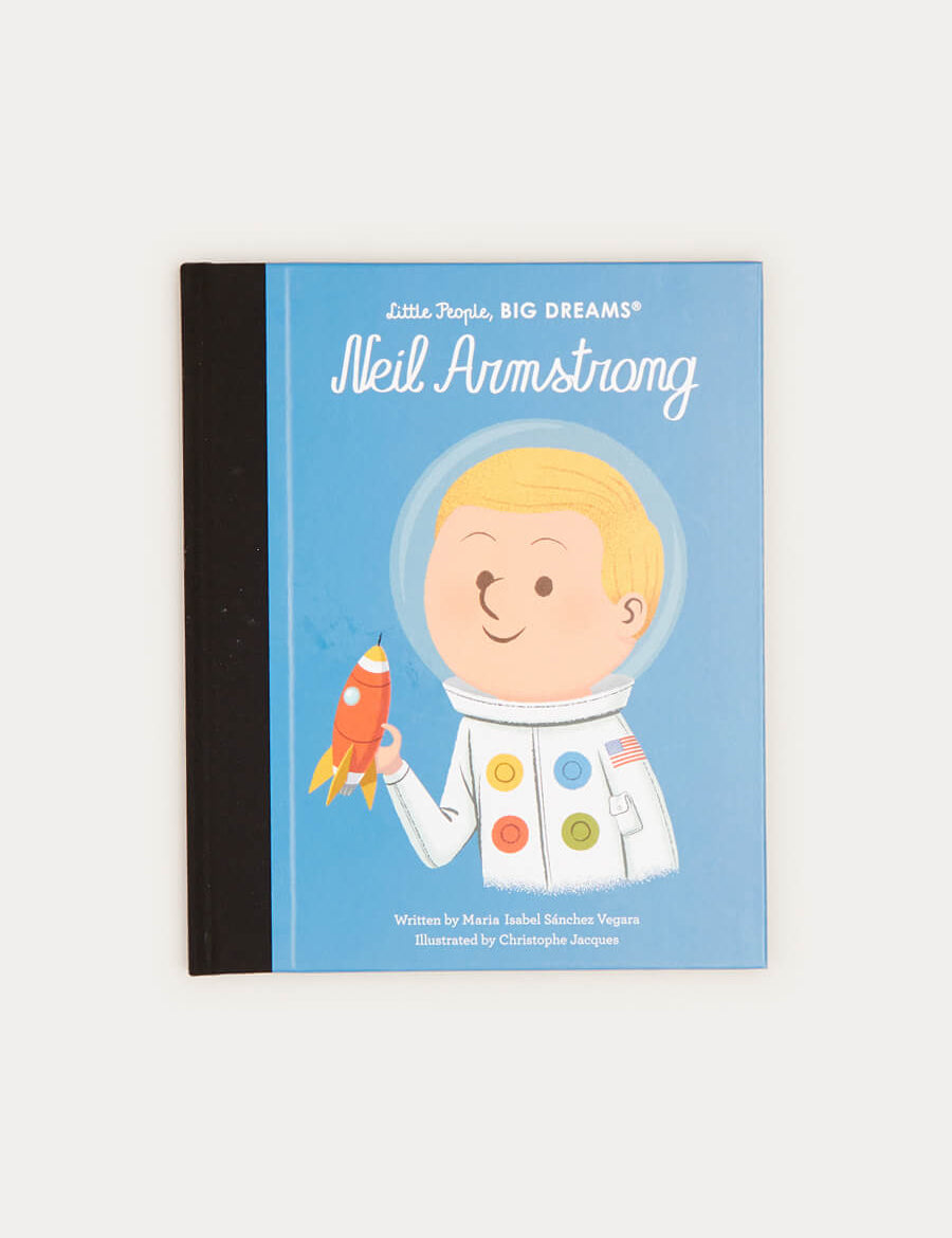 Little People, Big Dreams - Neil Armstrong Book in Navy BOOKS from Pepa London