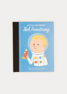 Little People, Big Dreams - Neil Armstrong Book in Navy   from Pepa London