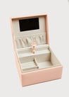 Pink Leather Musical Jewellery Box   from Pepa London