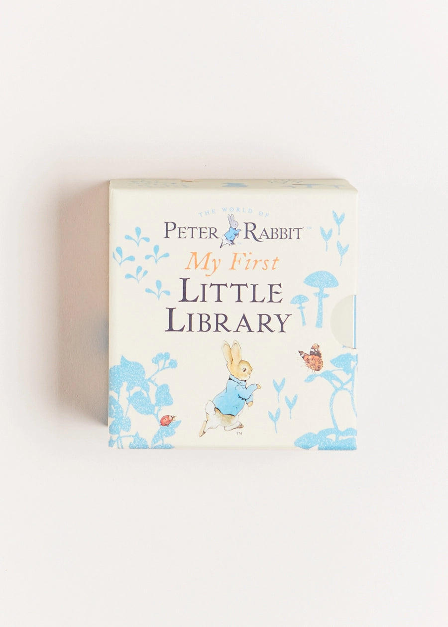 Peter Rabbit First Libray Peter Rabbit - My First Little Library Book in White | Pepa London