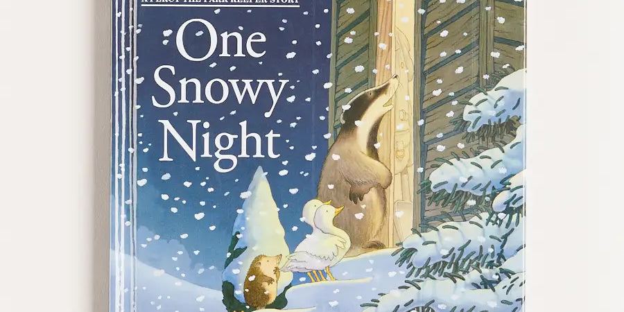 One Snowy Night Book in Navy Books  from Pepa London