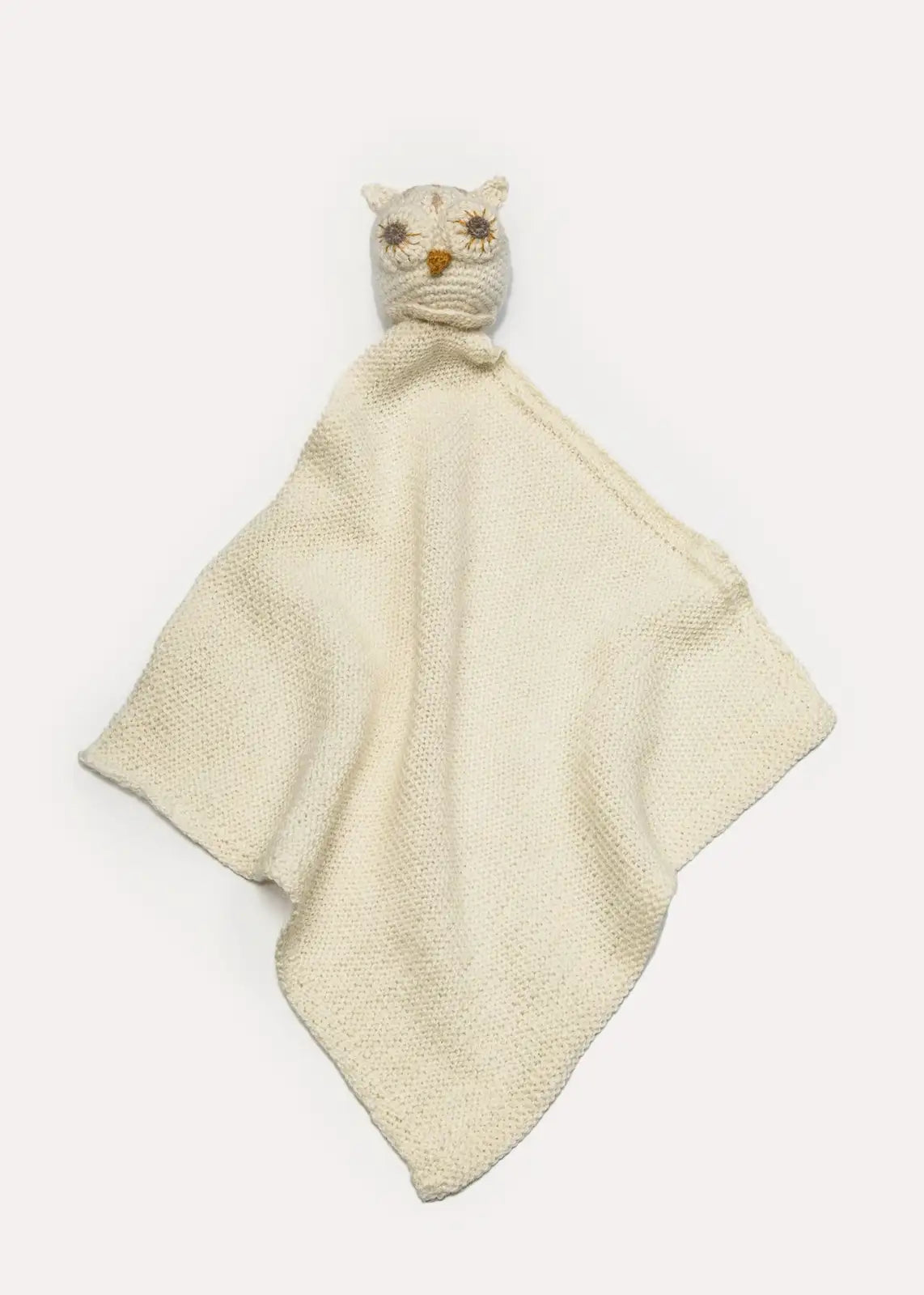 Owl Comforter Blanket in Beige
