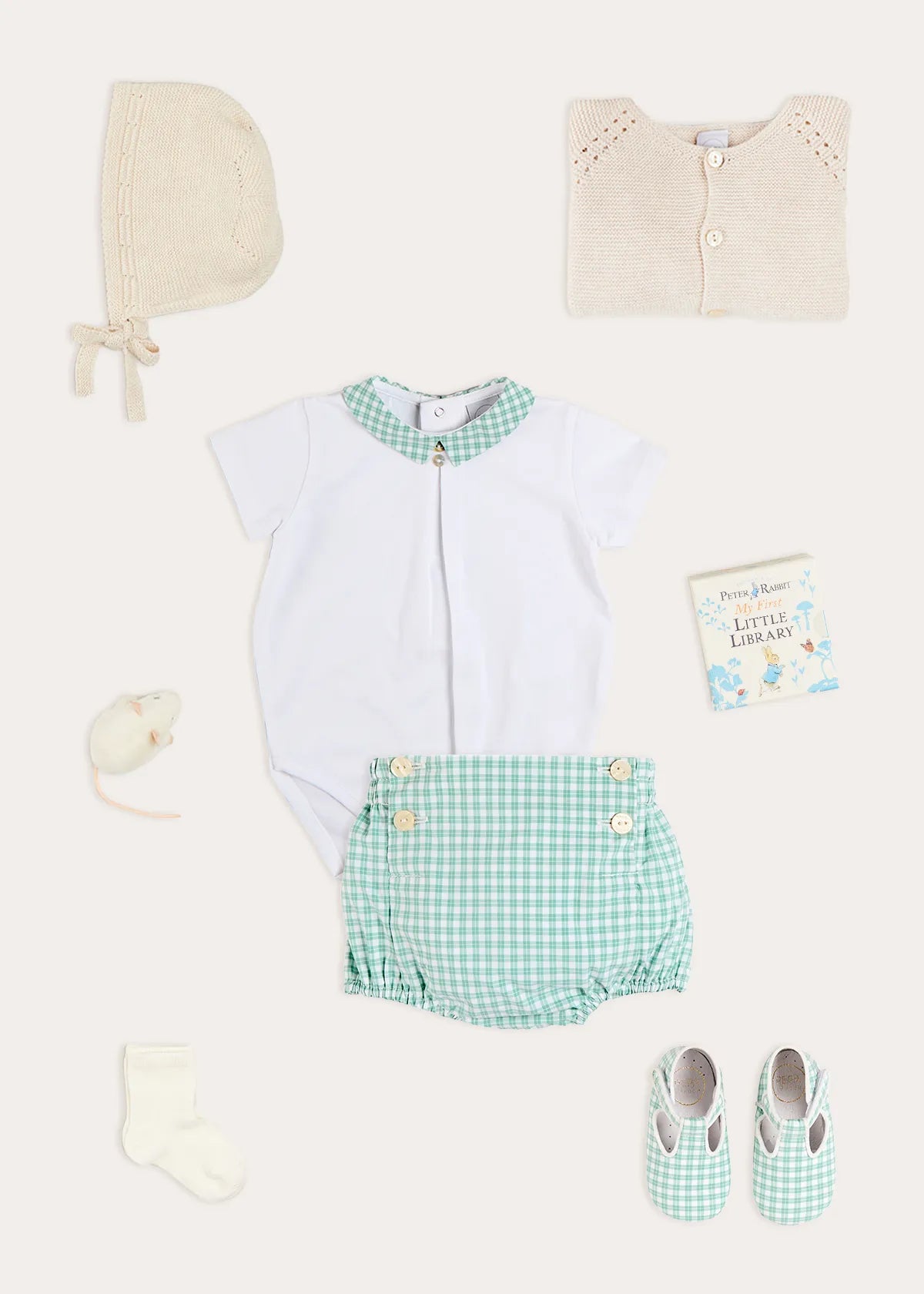 The Lucas Baby Boy Bloomers Look Look from Pepa London