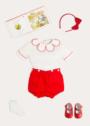The Dahlia Baby Girl Two Piece Look Look from Pepa London