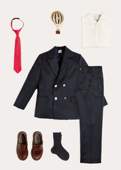 The Navy Suit Boy Look Look from Pepa London