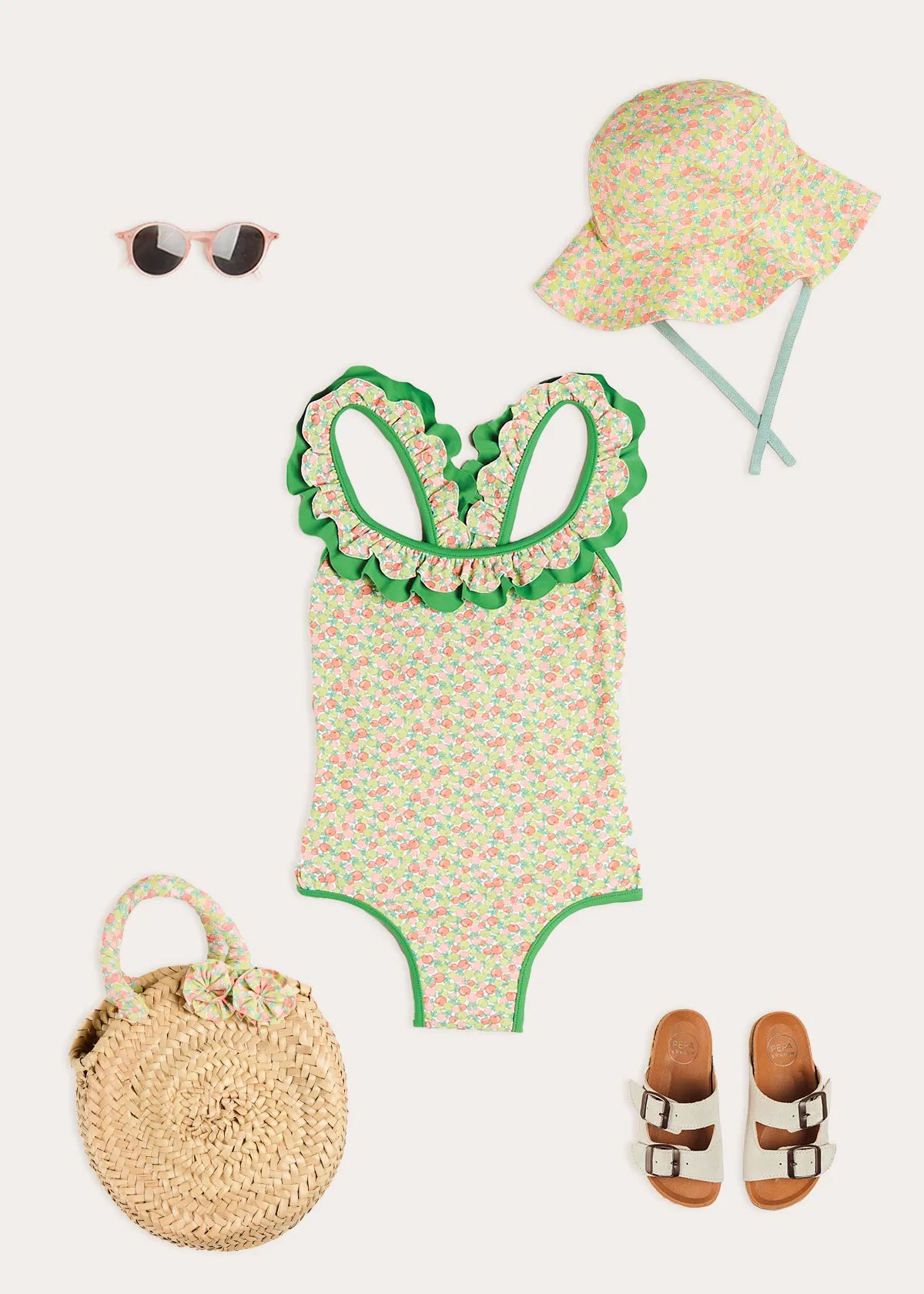 The Annie Apple Girl Swim Look Look from Pepa London