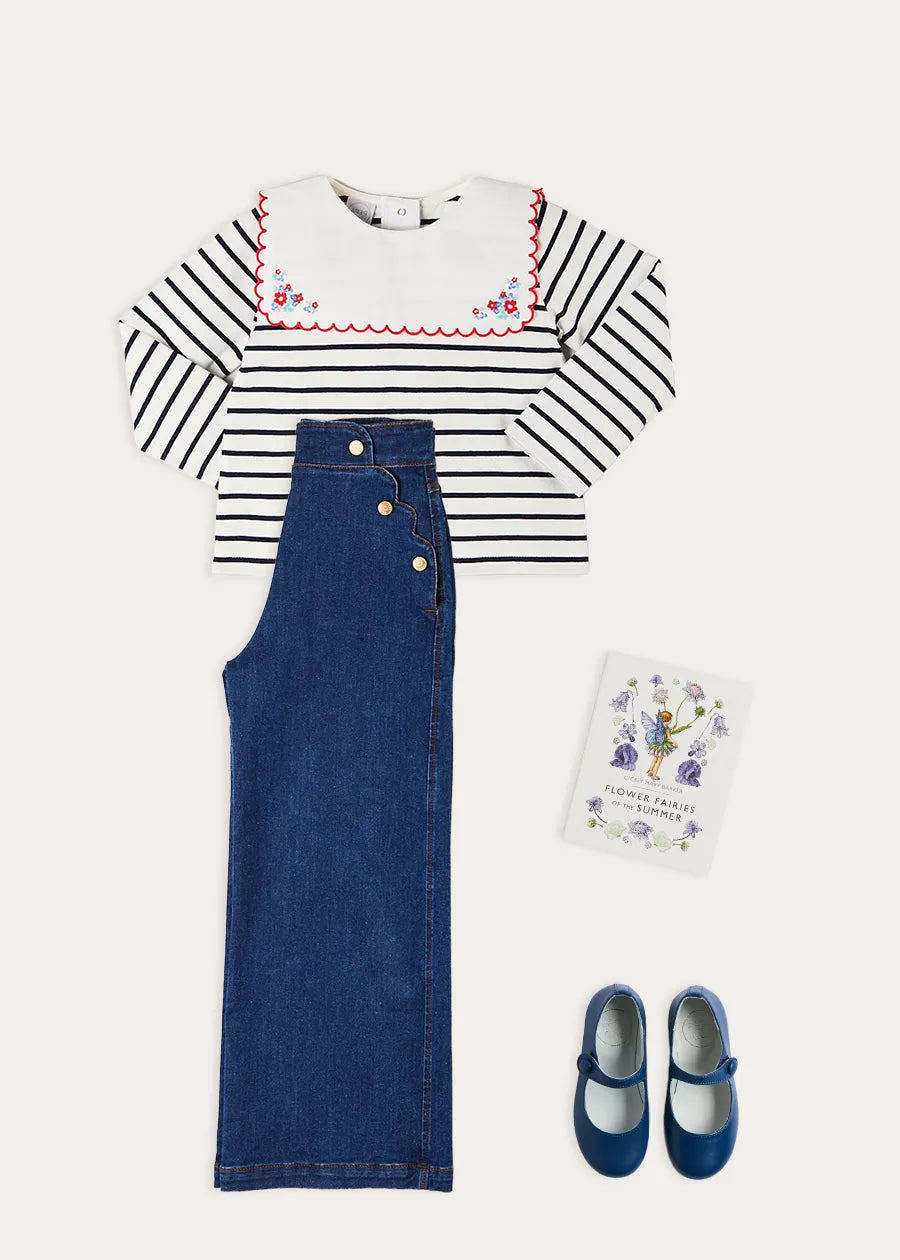 The Scallop Jeans Girl Look Look from Pepa London