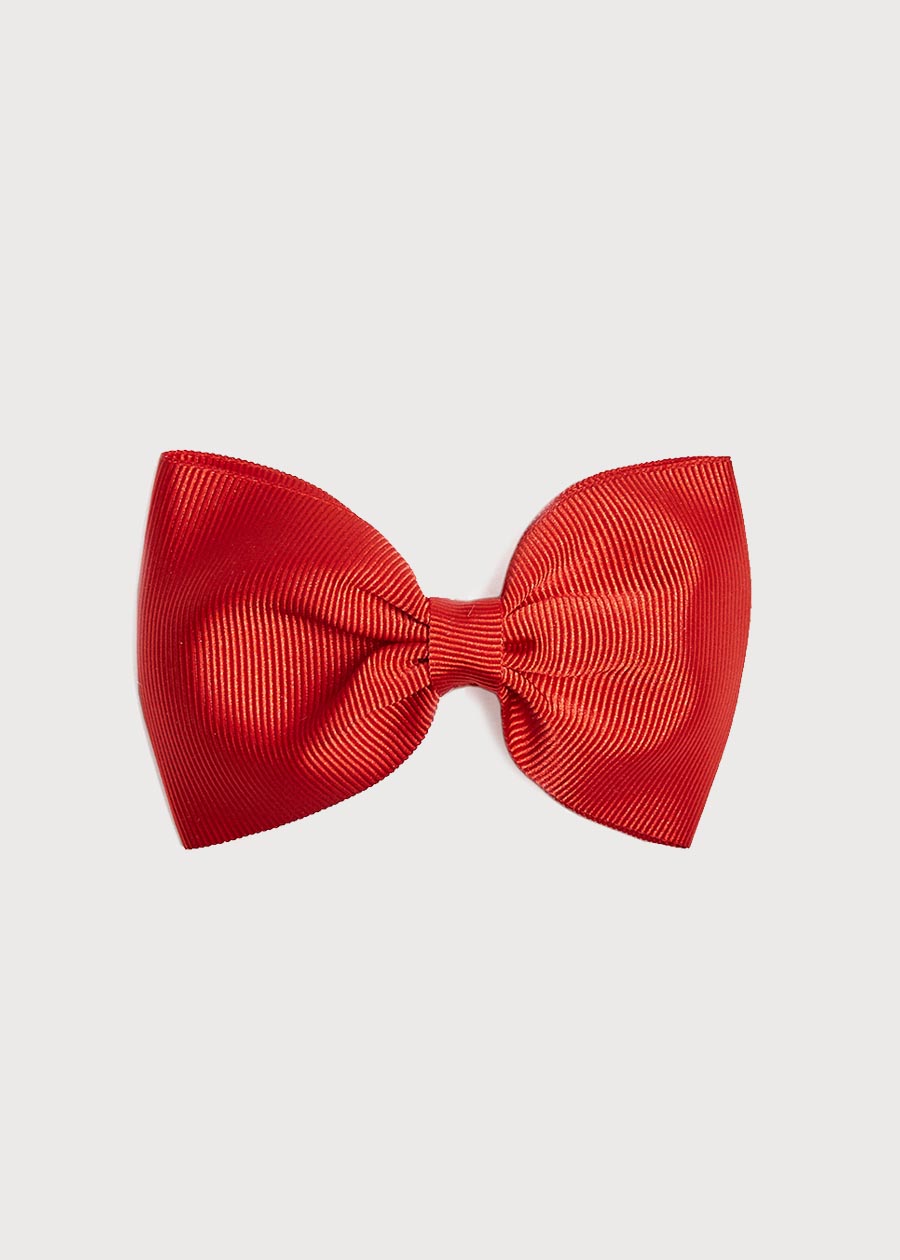 Medium bow clip - Red Hair Accessories  from Pepa London