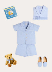 The Barnaby Dressing Gown Toddler Boy Look Look from Pepa London