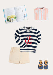 The Anchor Jumper Toddler Boy Look Look from Pepa London