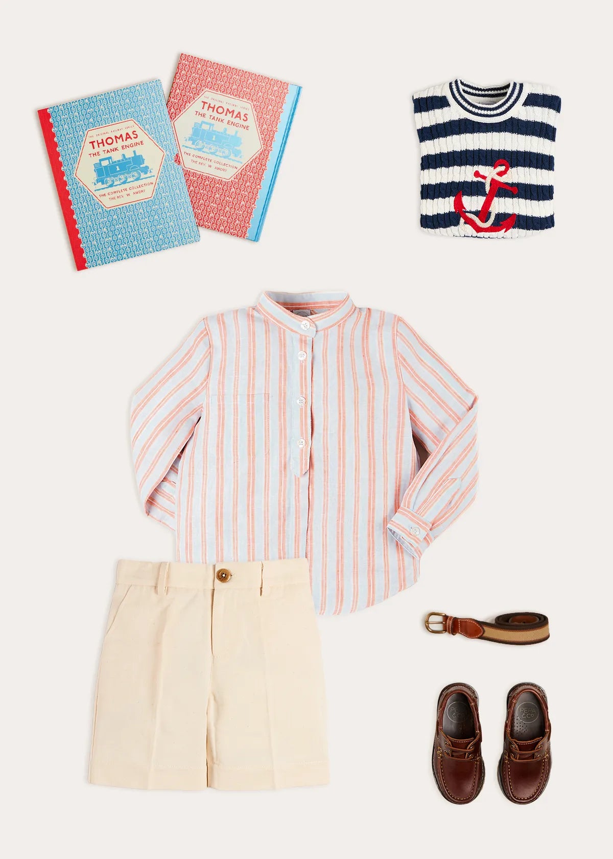 The August Shirt Toddler Boy Look Look from Pepa London