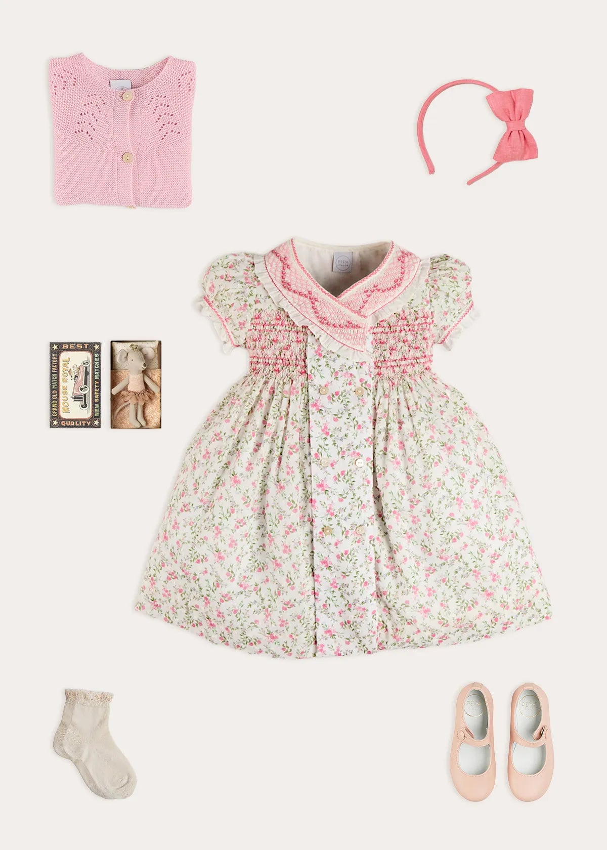 The Alice Dress Toddler Girl Look Look from Pepa London