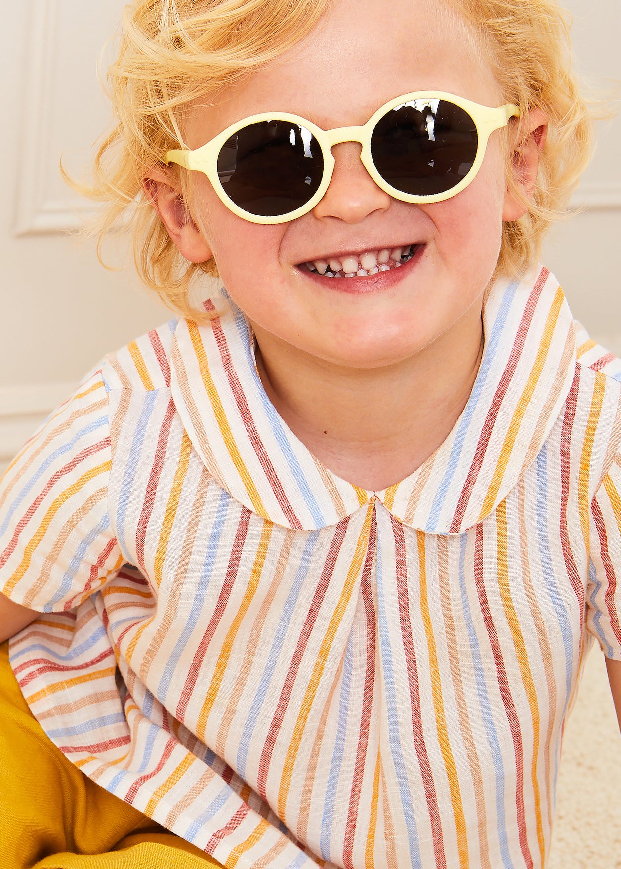 Izipizi Kids Sunglasses in Yellow (3-5y) Toys  from Pepa London
