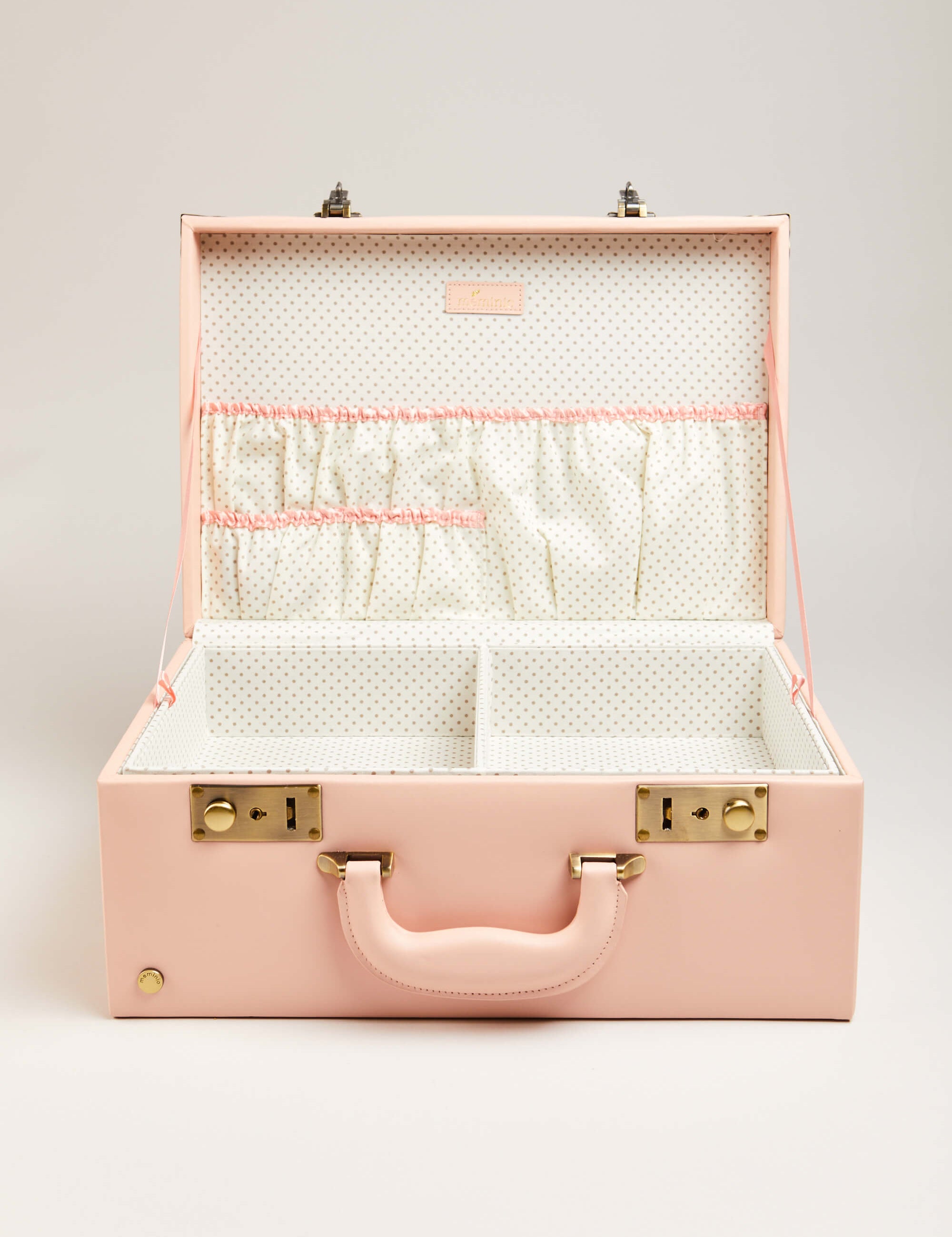 Pink Leather Memory Case Toys  from Pepa London