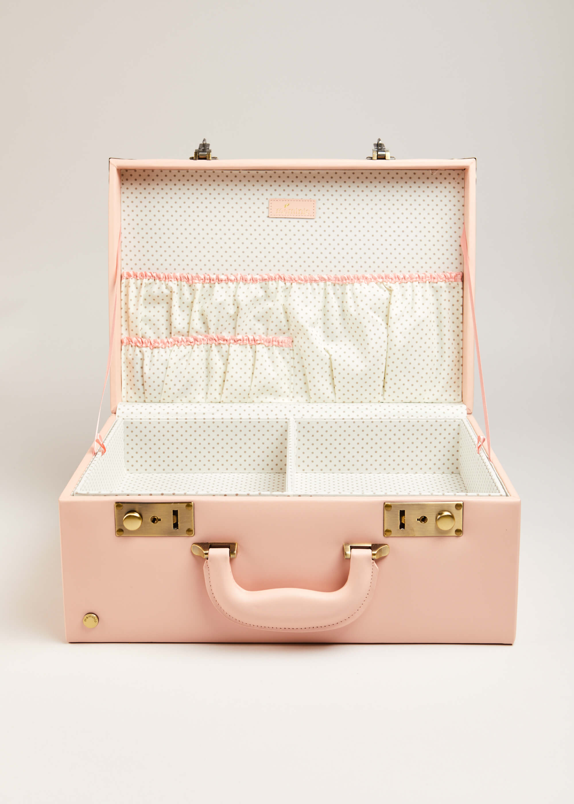 Pink Leather Memory Case Toys  from Pepa London