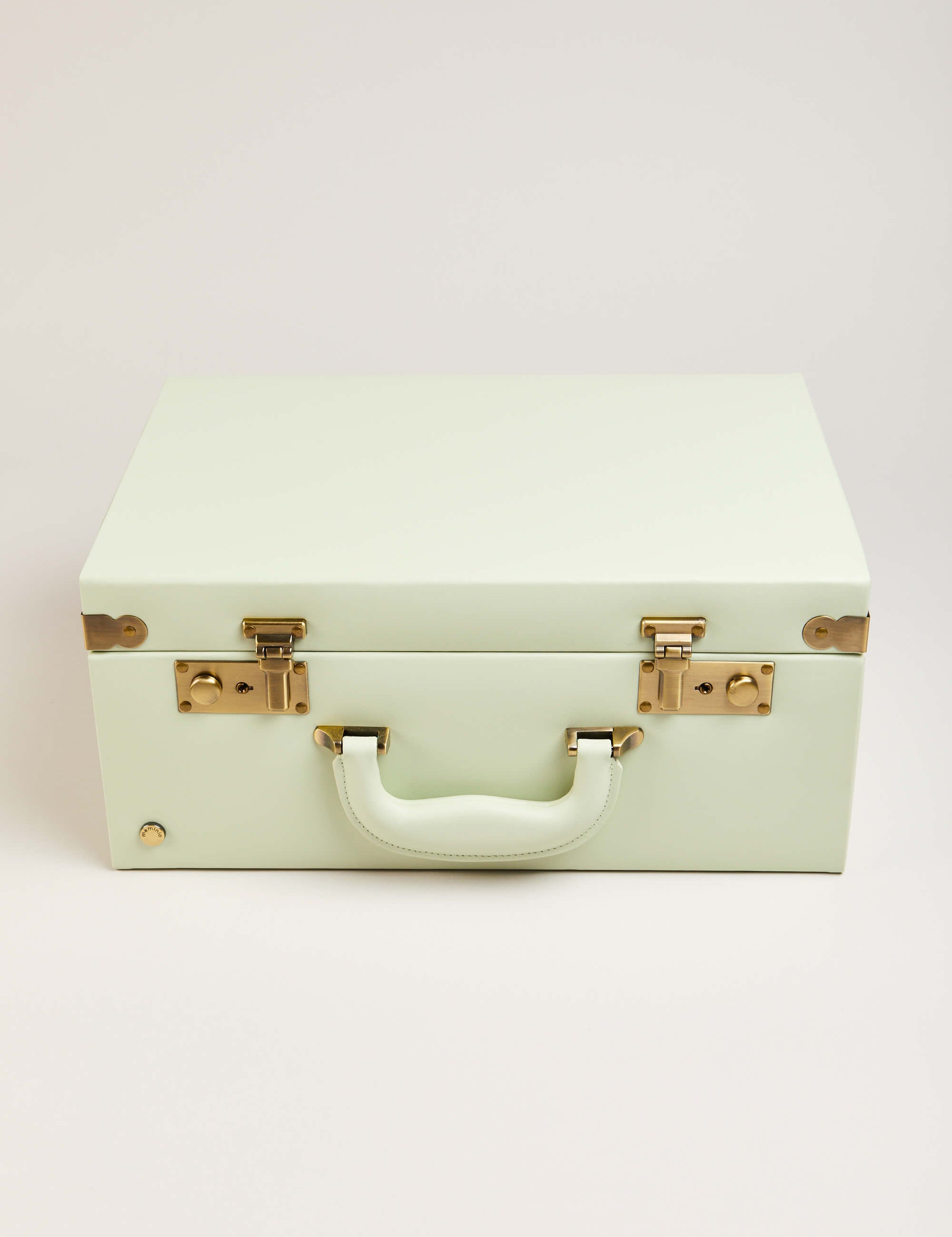Sage Green Leather Memory Case Toys  from Pepa London
