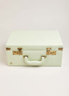Sage Green Leather Memory Case Toys  from Pepa London