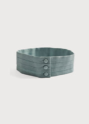 Teal Linen Pageboy Cummerbund Belts  from Pepa London