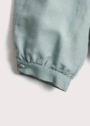 Teal Linen Pageboy Knickerbockers (12mths-10yrs) Trousers  from Pepa London