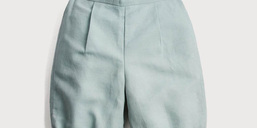 Teal Linen Pageboy Knickerbockers (12mths-10yrs) TROUSERS from Pepa London
