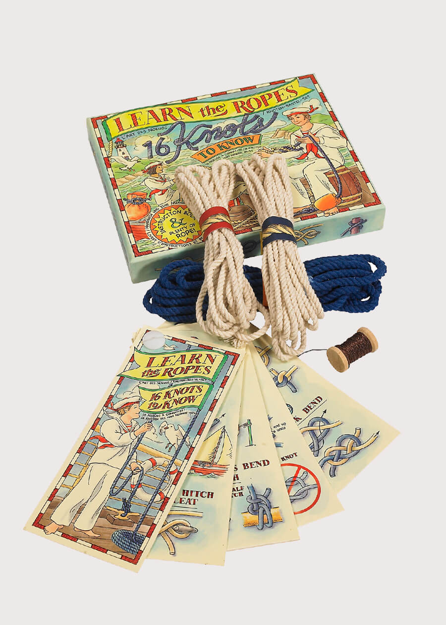 Learn The Ropes Knot Tying Kit Toys  from Pepa London