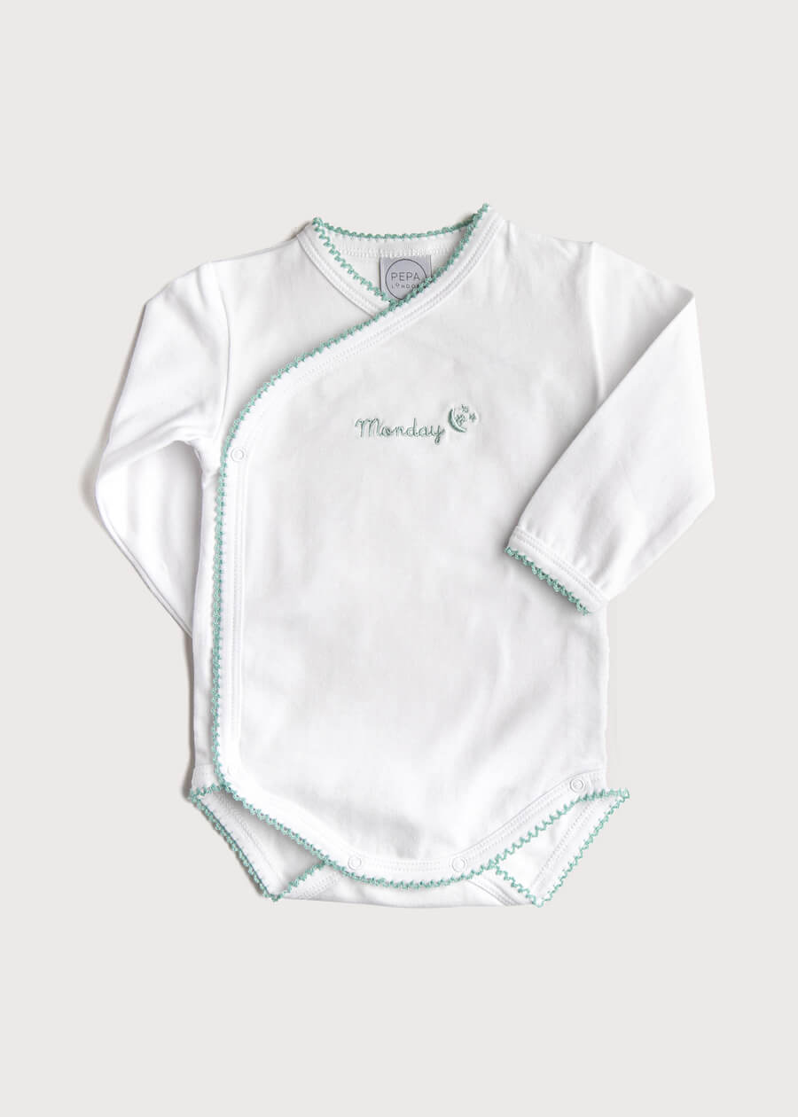 Seven Days a Week Bodysuit Set (0-12mths) Gift Sets  from Pepa London