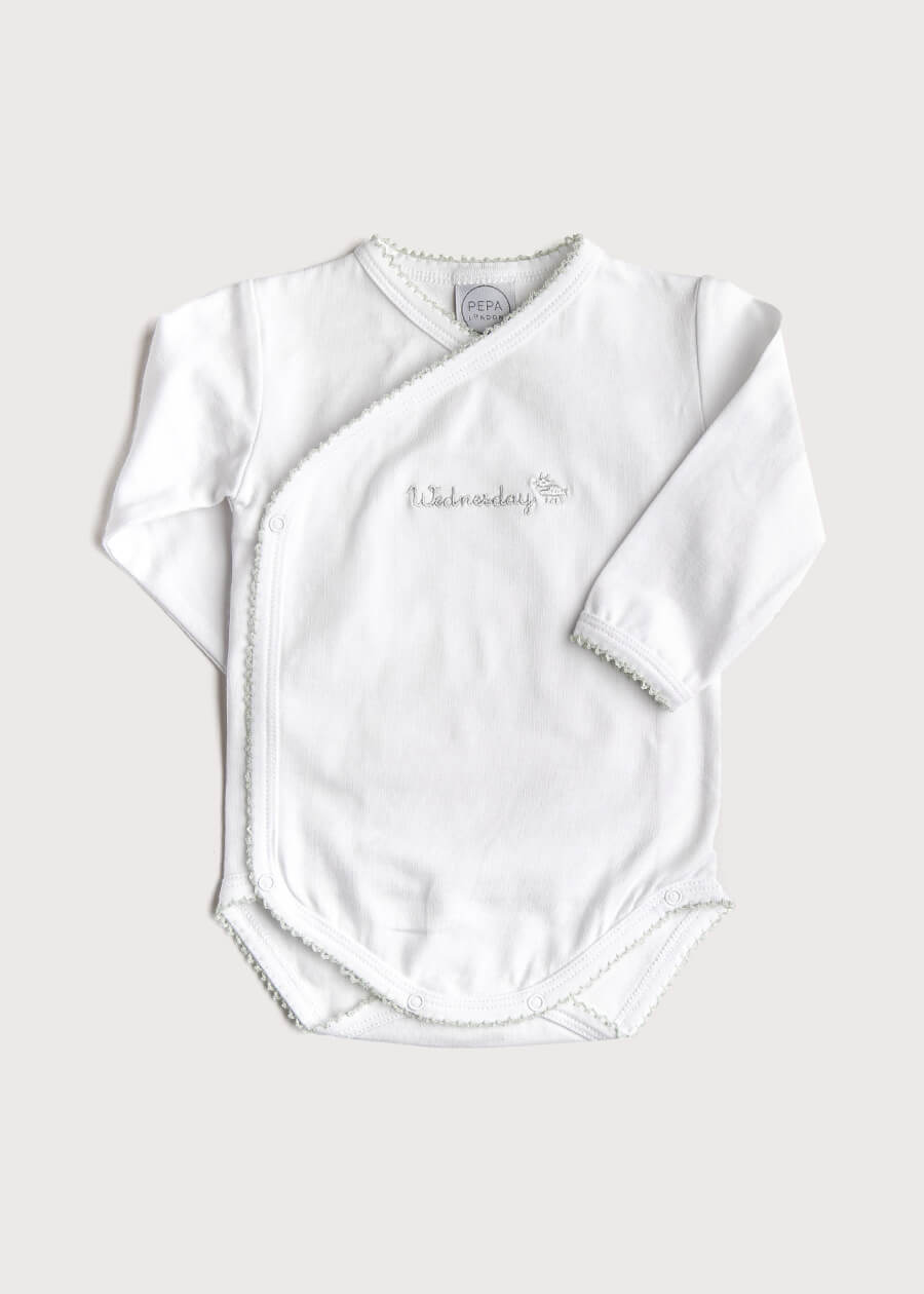 Seven Days a Week Bodysuit Set (0-12mths) Gift Sets  from Pepa London
