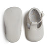 T-Bar Pram Shoes in Ivory Shoes  from Pepa London