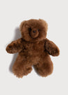 Brown Teddy Bear (100% Alpaca Fur) Toys  from Pepa London