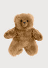 Light Brown Teddy Bear (100% Alpaca Fur) Toys  from Pepa London