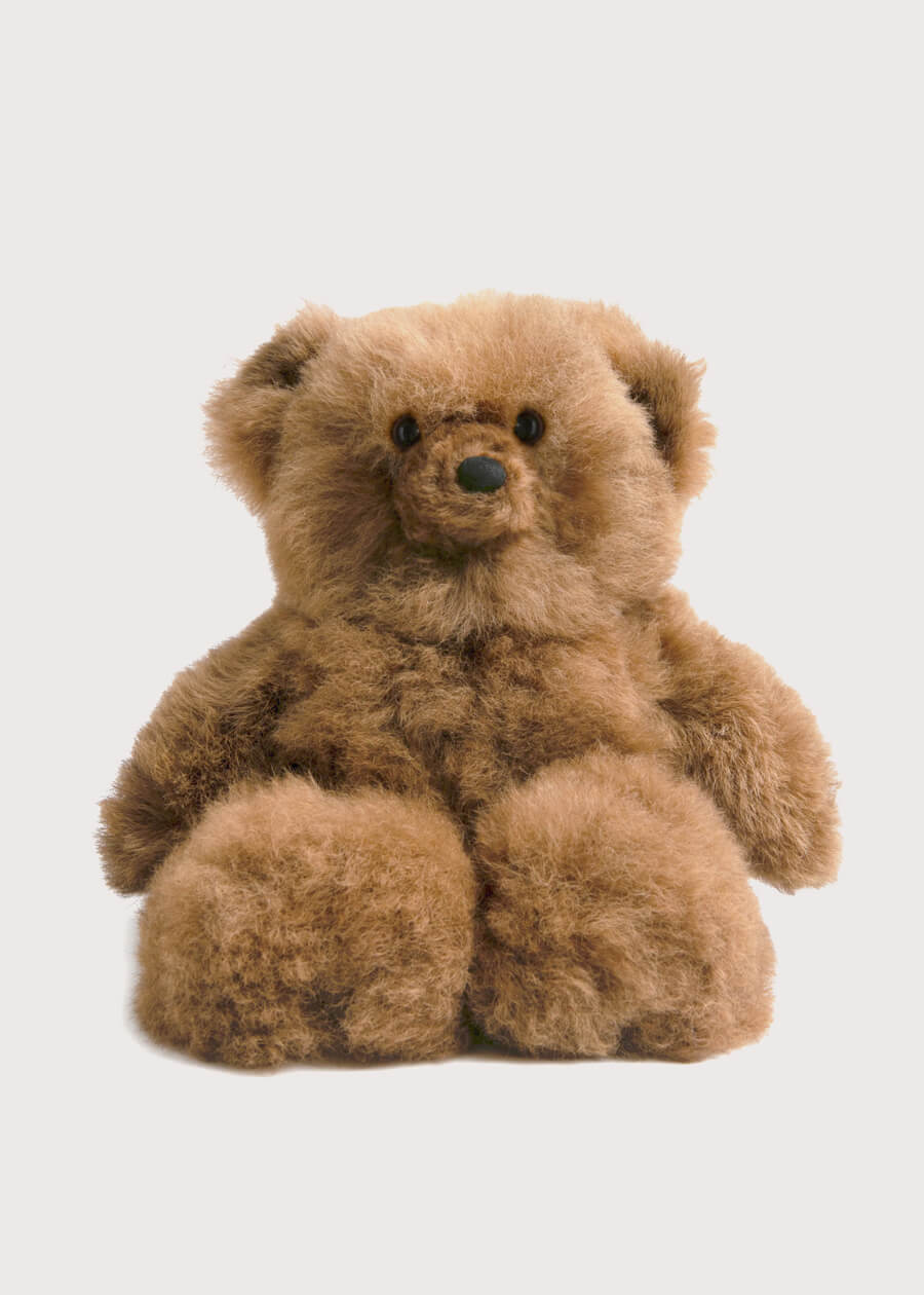 Light Brown Teddy Bear (100% Alpaca Fur) Toys  from Pepa London