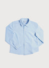 Classic Blue Cotton Oxford Shirt (4-10yrs) Shirts  from Pepa London