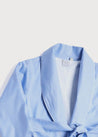Boys Classic Blue Striped Dressing Gown (12mths-10yrs) Nightwear  from Pepa London