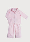 Striped Pyjama in Pink (18mths-10yrs) Nightwear  from Pepa London