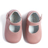 Leather Pink Mary Jane Pram Shoes Shoes  from Pepa London
